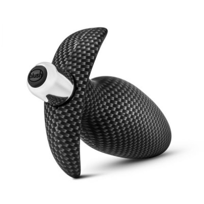 Анальная пробка с вибрацией 3 в 1 BLUSH SPARK THROTTLE AV-01 CARBON FIBER Анальная пробка с вибрацией 3 в 1 BLUSH SPARK THROTTLE AV-01 CARBON FIBER