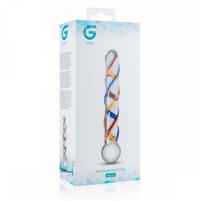Фалоиммитатор стекло Glass Dildo No.10