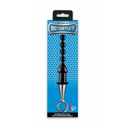 Анальный стимулятор MENZSTUFF ANAL BEAD WITH PLATED HANDLE