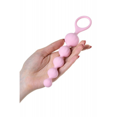 Набор анальных бус Satisfyer Beads Colored, силикон , макс. диаметр 3,3см и 3,5см Набор анальных бус Satisfyer Beads Colored, силикон , макс. диаметр 3,3см и 3,5см