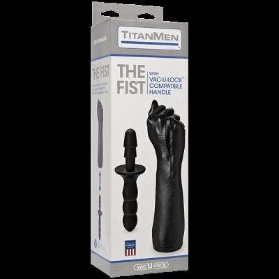 Кулак для фістинга Doc Johnson Titanmen The Fist with Vac-U-Lock Compatible Handle, діаметр 7,6 см Кулак для фістинга Doc Johnson Titanmen The Fist with Vac-U-Lock Compatible Handle, діаметр 7,6 см