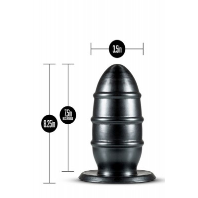 Большая Анальная пробка JET FUC PLUG BLACK Большая Анальная пробка JET FUC PLUG BLACK