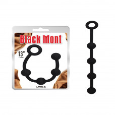 CH88332 Анальные бусы Chisa Black Mont ”P” Storm Beads S