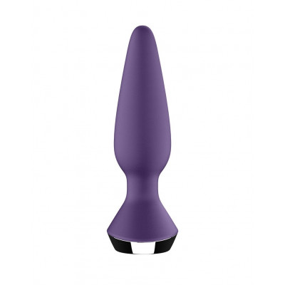 Анальная смарт-вибропробка Satisfyer Plug-ilicious 1 Purple Анальная смарт-вибропробка Satisfyer Plug-ilicious 1 Purple