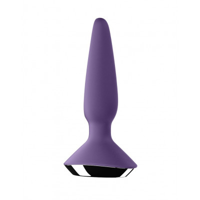 Анальная смарт-вибропробка Satisfyer Plug-ilicious 1 Purple Анальная смарт-вибропробка Satisfyer Plug-ilicious 1 Purple