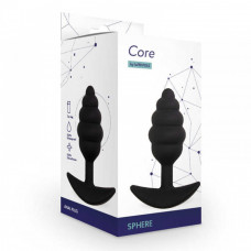 Анальная пробка M Sphere черная Le Frivole
