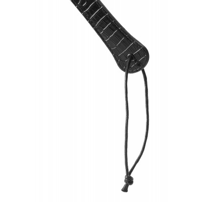 Шлепалка BLAZE LUXURY PADDLE CROCO BLACK Шлепалка BLAZE LUXURY PADDLE CROCO BLACK