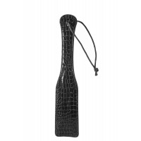 Шлепалка BLAZE LUXURY PADDLE CROCO BLACK
