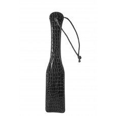 Шлепалка BLAZE LUXURY PADDLE CROCO BLACK