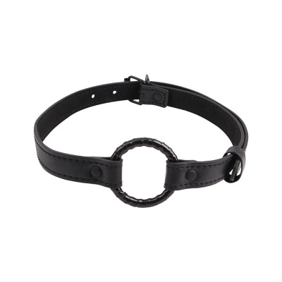 Кляп кольцо Black Metal O-Ring Gag Fierce Euphoria Chisa