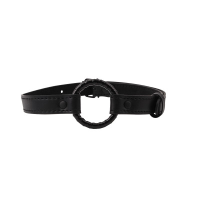 Кляп кольцо Black Metal O-Ring Gag Fierce Euphoria Chisa