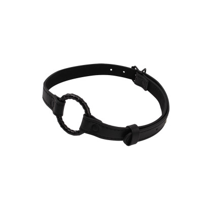 Кляп кольцо Black Metal O-Ring Gag Fierce Euphoria Chisa