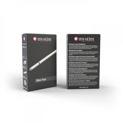 Уретральный катетер с электростимуляцией MYSTIM - FINN URETHRAL SOUND SLIM, диаметр 6 мм