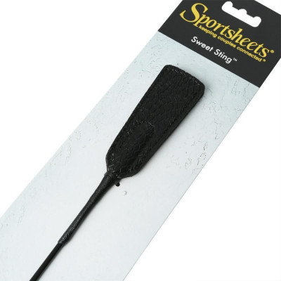 Шлепалка с минихлопушкой Sportsheets Sweet Sting Crop Шлепалка с минихлопушкой Sportsheets Sweet Sting Crop