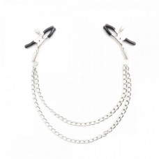 F61313 Зажимы для сосков c двойной цепочкой Loveshop Double Chain
