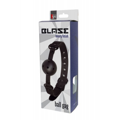 Кляп BLAZE BALL GAG WITH PAINTING EDGE BLACK