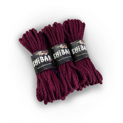 Джутовая веревка для Шибари Feral Feelings Shibari Rope, 8 м фиолетовая Джутовая веревка для Шибари Feral Feelings Shibari Rope, 8 м фиолетовая