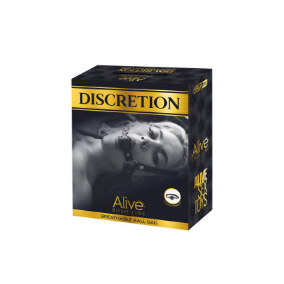 Воздухопроницаемый кляп Alive Discretion Red Воздухопроницаемый кляп Alive Discretion Red