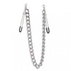 Зажимы на соски Nipple play пинцет Chain Heavy Metall