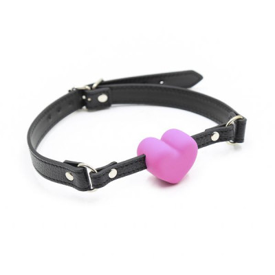 F61287 Кляп сердце Silicone Luxury Fetish Pink F61287 Кляп сердце Silicone Luxury Fetish Pink