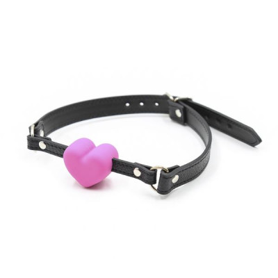 F61287 Кляп сердце Silicone Luxury Fetish Pink F61287 Кляп сердце Silicone Luxury Fetish Pink