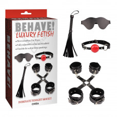 CH78902 Набор БДСМ 6 предметов Chisa Behave Luxury Fetish