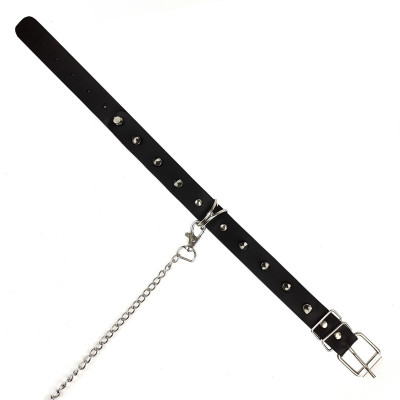 Нашийник з шипами та повідцем Art of Sex - Collar Spikes and Leash Нашийник з шипами та повідцем Art of Sex - Collar Spikes and Leash