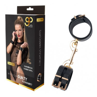 Наручники GP PREMIUM HANDCUFF WITH HOOK BLACK