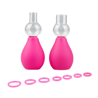 Вакуумные зажимы для сосков EasyToys Pink