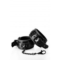 Наручники BLAZE LUXURY HANDCUFF CROCO BLACK