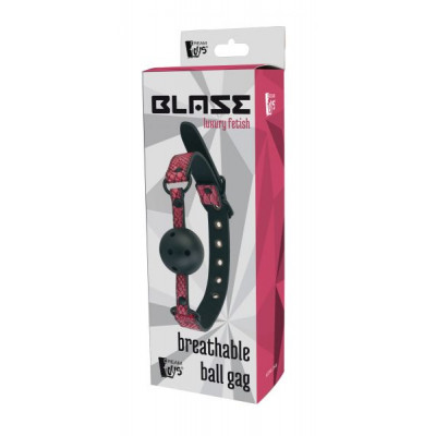 Кляп BLAZE BREATHABLE BALL GAG PINK