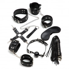 Набор для БДСМ игр Bondage Restraints Set, Black