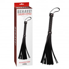 Плетка Behave Luxury Fetish Pleasure Whip Chisa