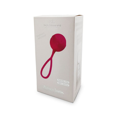 Вагінальні кульки Adrien Lastic Geisha Lastic Balls Mía Magenta (L), діаметр 4 см, вага 42 гр Вагінальні кульки Adrien Lastic Geisha Lastic Balls Mía Magenta (L), діаметр 4 см, вага 42 гр