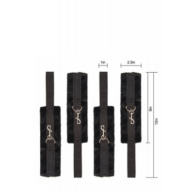 Ременная система для фиксации к кровати BLAZE BED RESTRAINT SET
