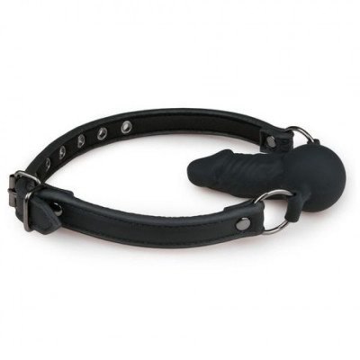 Кляп EASYTOYS BALL GAG WITH SILICONE DONG
