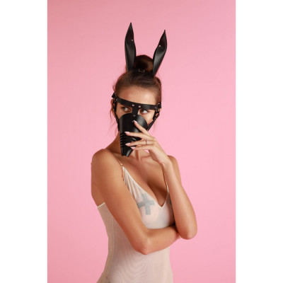 Маска кожа натуральная кожа Hand Made Loveshop Doberman