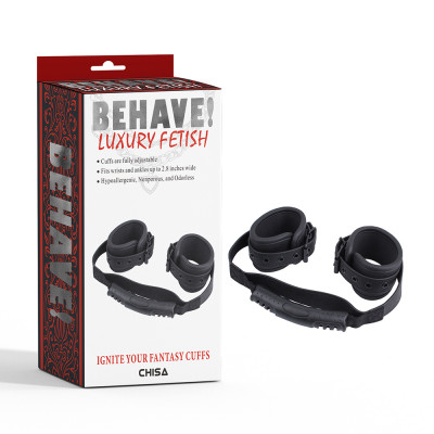 Фиксаторы для рук Chisa Behave Ignite Your Fantasy Cuffs с держателем