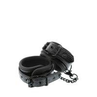 Оковы BLAZE LUXURY ANKLE CUFF CROCO BLACK