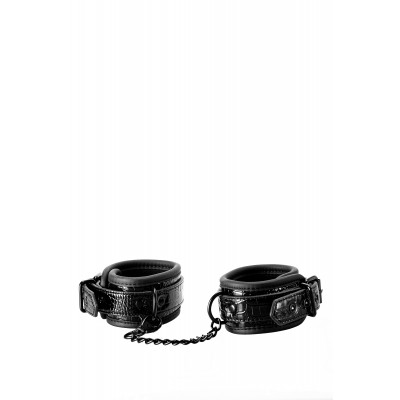 Оковы BLAZE LUXURY ANKLE CUFF CROCO BLACK Оковы BLAZE LUXURY ANKLE CUFF CROCO BLACK