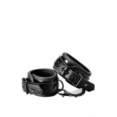 Оковы BLAZE LUXURY ANKLE CUFF CROCO BLACK Оковы BLAZE LUXURY ANKLE CUFF CROCO BLACK