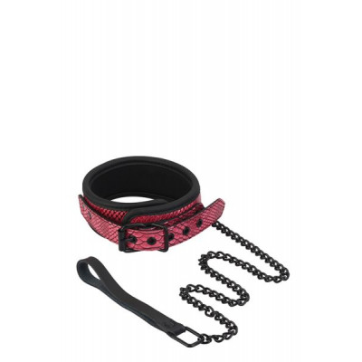 Ошейник BLAZE COLLAR & LEASH PINK