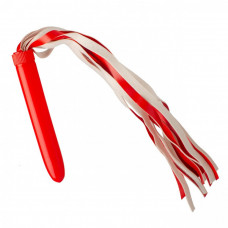 Флоггер (плетка) фаллоимитатор пластиковый Loveshop Red