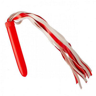 Флоггер (плетка) фаллоимитатор пластиковый Loveshop Red