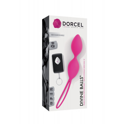 Вагінальні кульки Dorcel Divine Balls, діаметр 3,5 см, вага 91гр Вагінальні кульки Dorcel Divine Balls, діаметр 3,5 см, вага 91гр