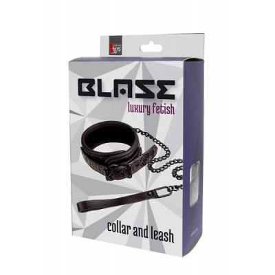Ошейник с поводком BLAZE COLLAR AND LEASH PURPLE