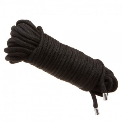 Веревка для бондажа LOVE ROPE Black , 20 м