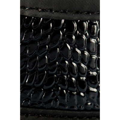 Ошейник с поводком BLAZE LUXURY COLLAR AND LEASH CROCO BLACK Ошейник с поводком BLAZE LUXURY COLLAR AND LEASH CROCO BLACK