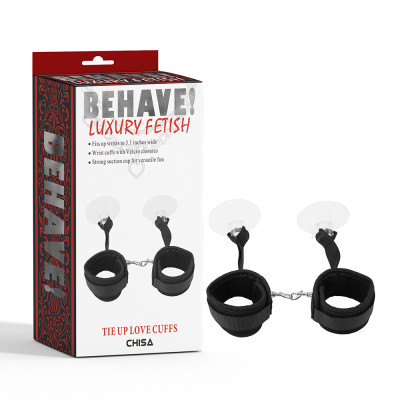Фиксаторы для рук Chisa Behave Tie Up Love Cuffs на присоске