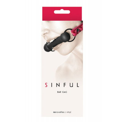 Кляп SINFUL BAR GAG PINK